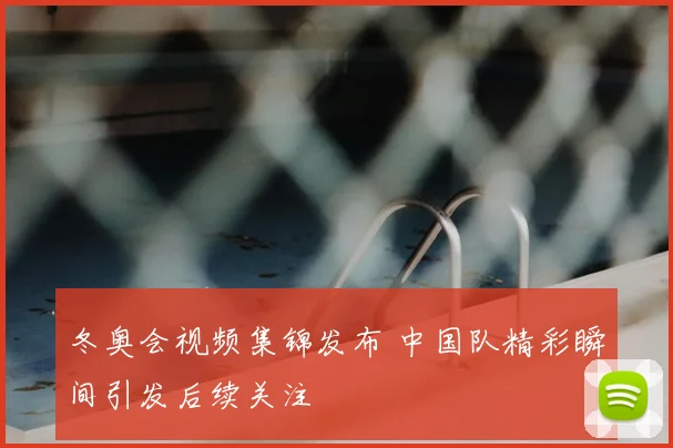冬奥会视频集锦发布 中国队精彩瞬间引发后续关注