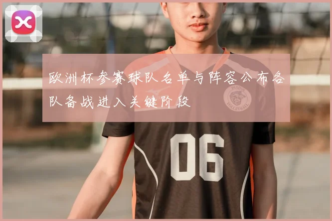 欧洲杯参赛球队名单与阵容公布各队备战进入关键阶段